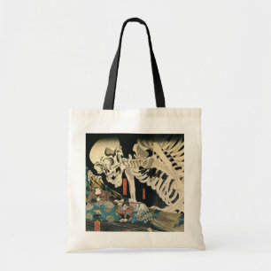 Skeleton Spectre by Kuniyoshi Utagawa Canvas Bag