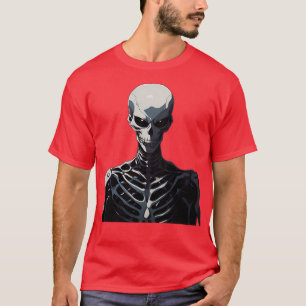 Skeleton Spooky Halloween Horror Goth 1 T-Shirt