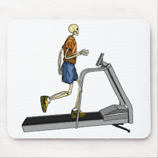 Skeleton Sport Fitness Mouse Pad
