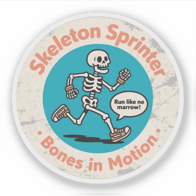 Skeleton Sprinter Bones in Motion (Front)