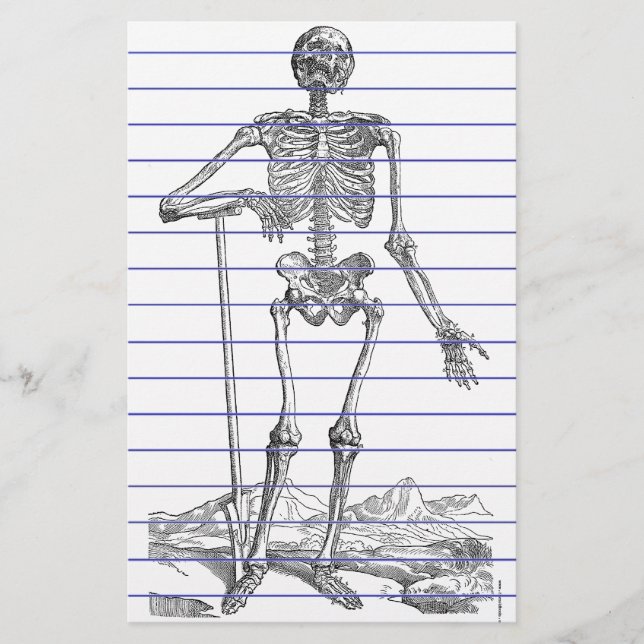 Skeleton Stationery (Front)