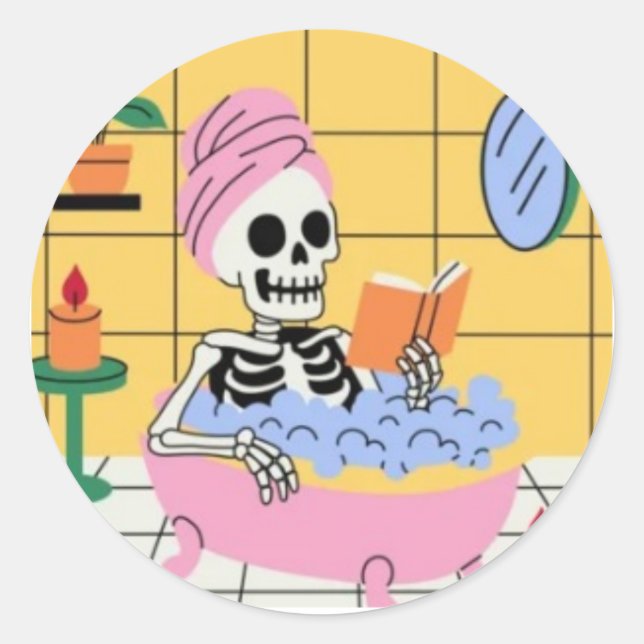 Skeleton Sticker (Front)