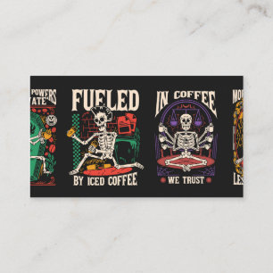 Skeleton T shirt Designs Enclosure Card