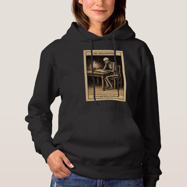 Skeleton Thinker Hoodie (Front)