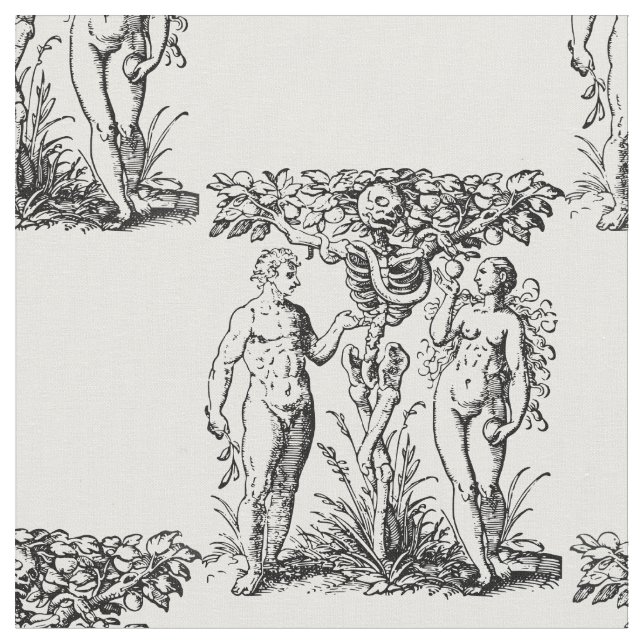 skeleton toile fabric (Close Up)