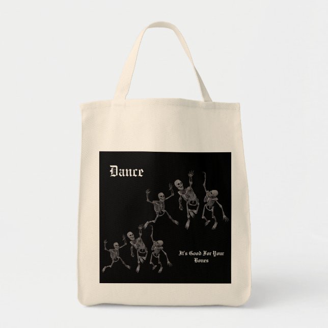 Skeleton Tote Bag (Front)