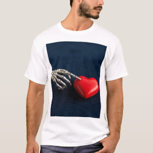 Skeleton Touch Gothic Romance T-Shirt