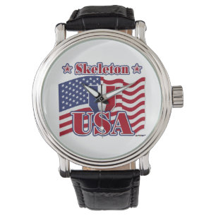 Skeleton USA Watch