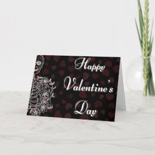 Skeleton Valentine Card