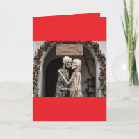 Skeleton Valentine's Day