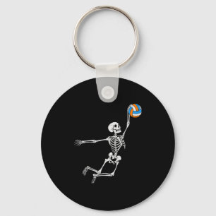 Skeleton Volleyball Halloween Costume Boys Teens G Key Ring