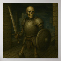 Skeleton Warrior – Sentinel of the Dungeon Maze