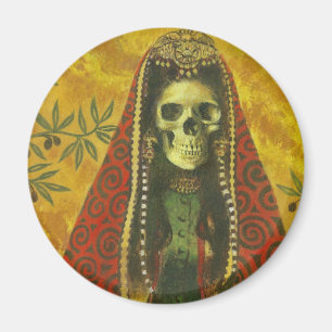 Skeleton Witch Design Magnet