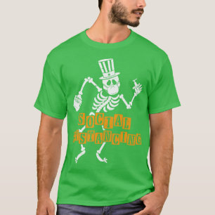 Skeleton With Paper Toilet And hand wash gel Danci T-Shirt