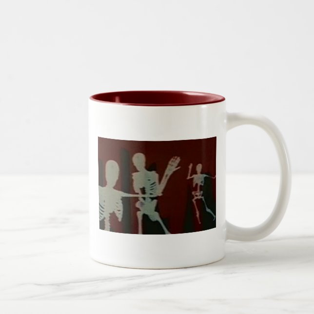 Skeletons and Skulls Mug (Right)