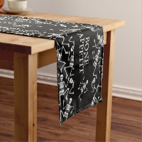 Skeletons BONE APPÉTIT Short Table Runner