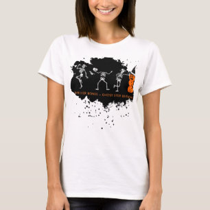 Skeletons Funny Spooky Halloween T-Shirt