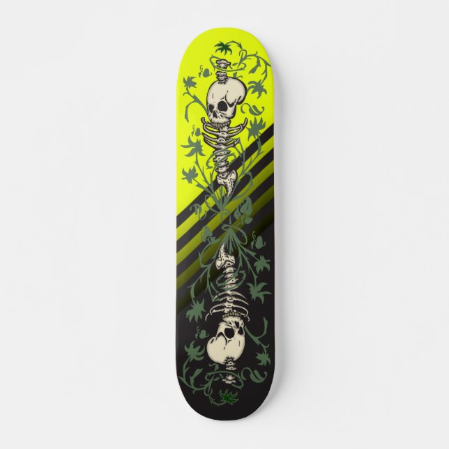 Skeleton's Garden Skateboard (Front)