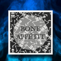 Skeletons Halloween Black