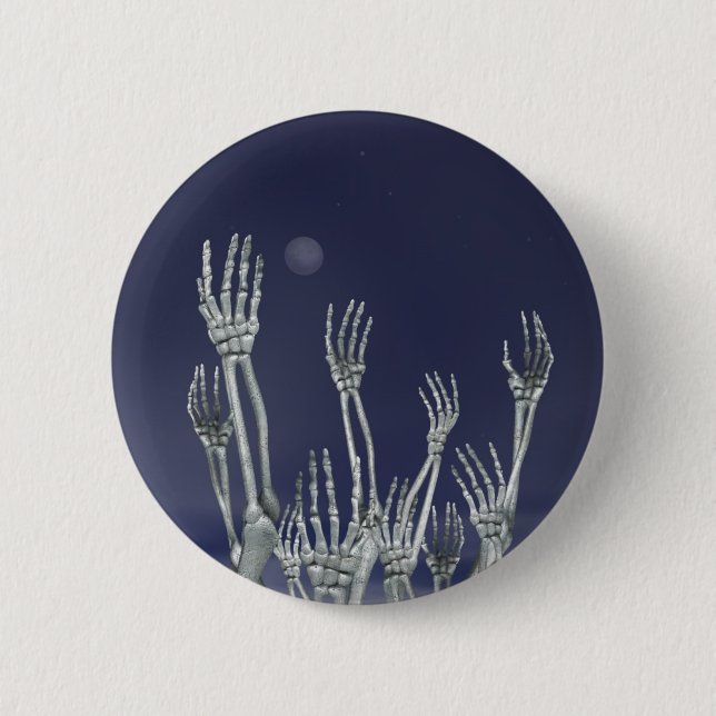 Skeletons - Halloween Button (Front)