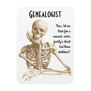 Skeletons in the Closet - Genealogy Magnet