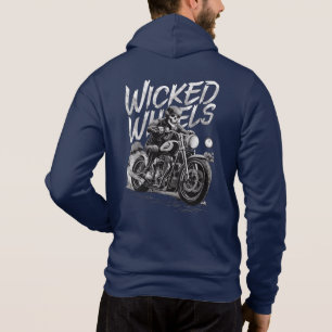 Skeletons on Wheels Hoodie