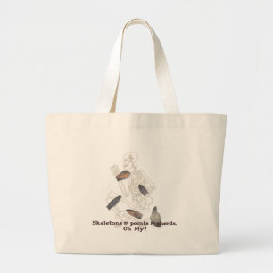Skeletons, Points, & Sherds, Oh My! Large Tote Bag