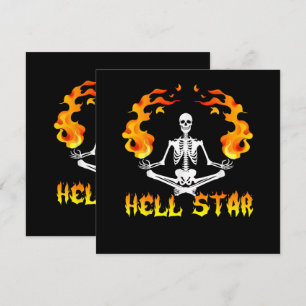 Skeletons Yoga Become Hell Star
