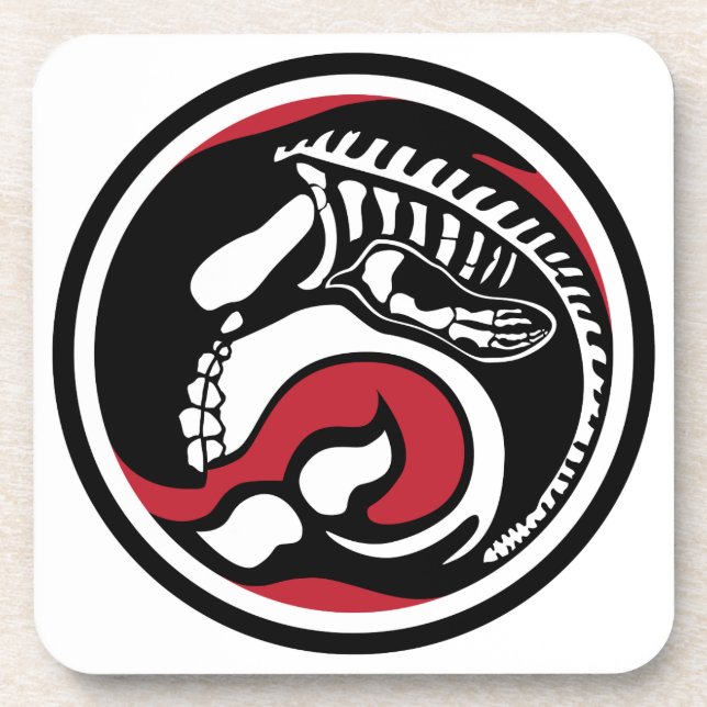 skelewhale coaster (Front)