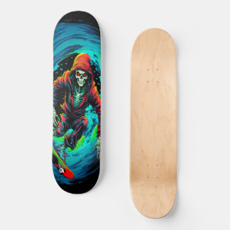 Skell-A-Skator in vivid colour and lookin rad. Skateboard