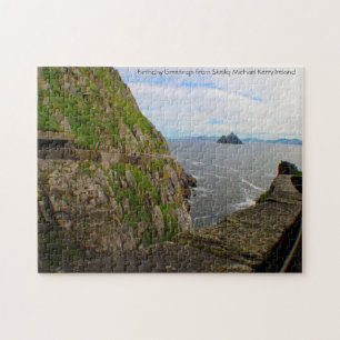 Skellig Michael Skellig Islands Kerry. Jigsaw Puz Puzzle