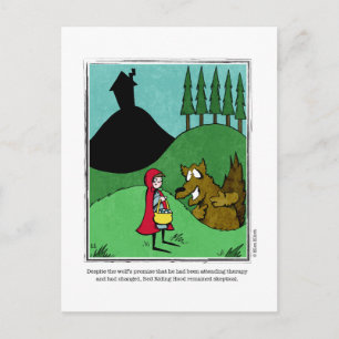 SKEPTICAL cartoon by Ellen Elliott Postcard