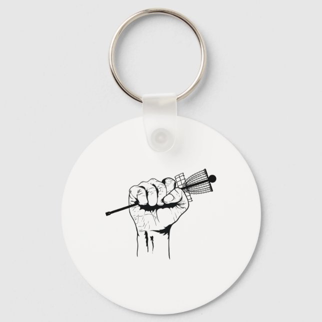 Sket In Hand And Discgolf Best Hobby  Key Ring (Front)