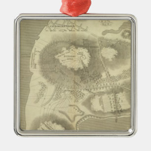 Sketch Charlestown Metal Tree Decoration
