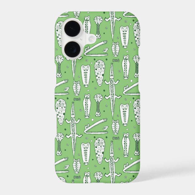 Sketch Crocodile Pattern (Back)