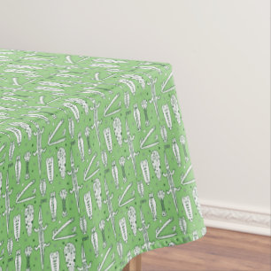 Sketch Crocodile Pattern 2 Tablecloth