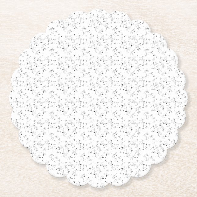 sketch Design Forty Nine Paper Coaster (Front)