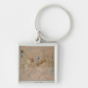 Sketch for 'At the Masked Ball', c.1892 (coloured Key Ring