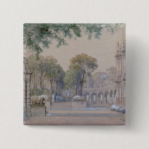 Sketch for Tchaikovsky's Ballet 15 Cm Square Badge