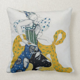 Sketch for the ballet 'La Peri', by Paul Dukas Cushion