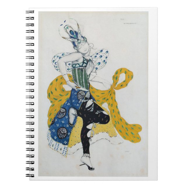 Sketch for the ballet 'La Peri', by Paul Dukas Spiral Notebook (Front)