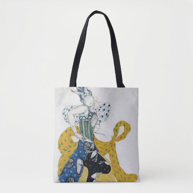 Sketch for the ballet 'La Peri' Tote Bag (Front)