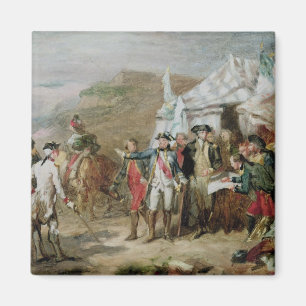 Sketch for the Battle of Yorktown Magnet