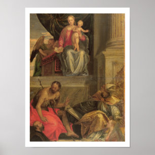 Sketch for the Bevilacqua Altarpiece Poster