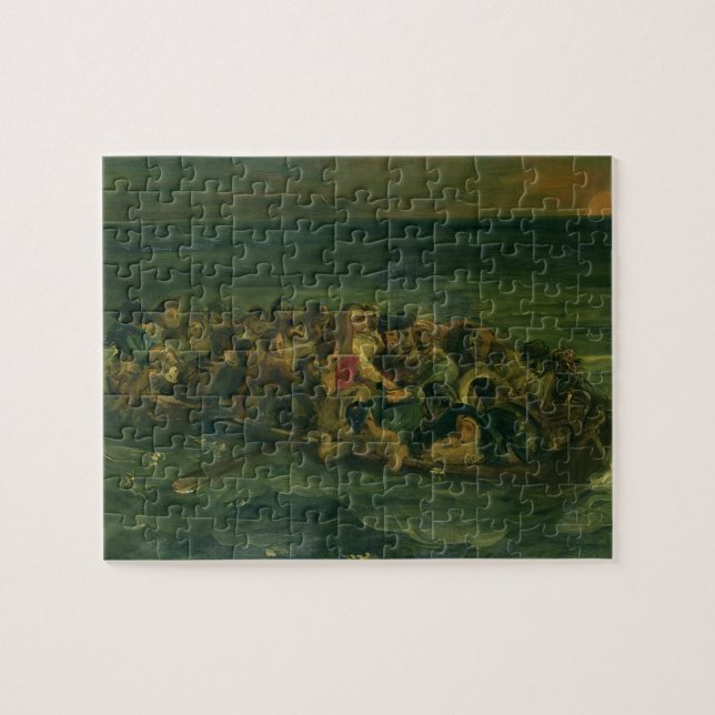 Sketch for The Shipwreck of Don Juan, 1839 (see al Jigsaw Puzzle (Horizontal)
