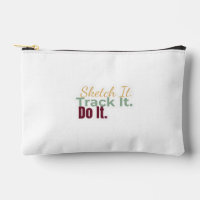 Sketch It. Track It. Do It. Pouch