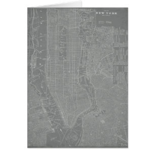 Sketch of New York City Map