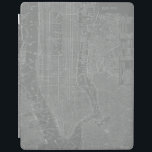 Sketch of New York City Map iPad Cover<br><div class="desc">Sketch of New York City Map. Artist: Vision Studio. Image ID: 64746Z.</div>