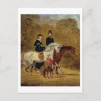 Sketch of Queen Victoria, The Prince Consort & HRH