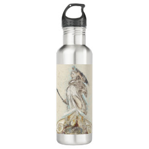 Sketch of Statue of Athena Mythology 710 Ml Water Bottle